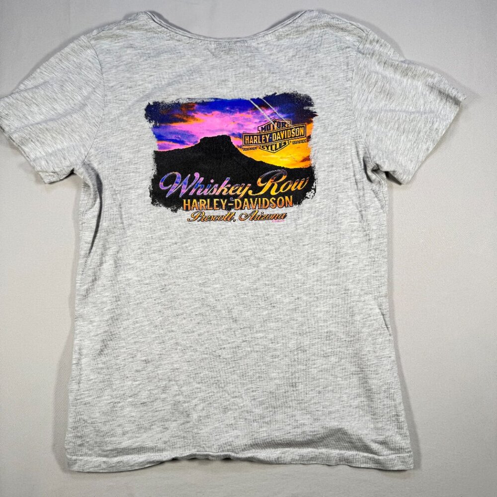 Harley-Davidson Winged Logo Tee Women’s M - Picture 5 of 6